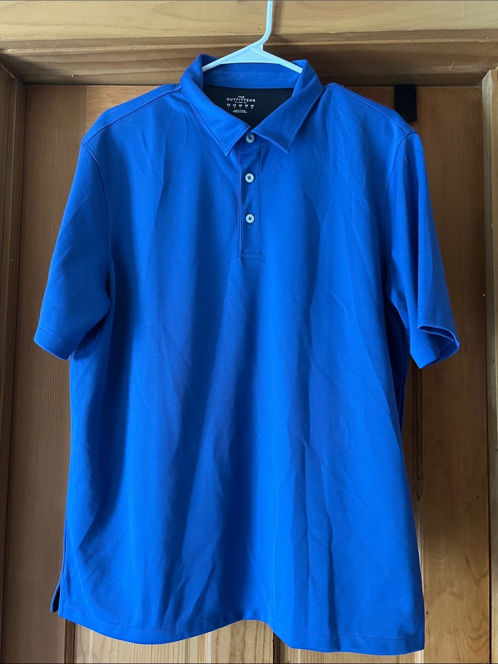 Lands End Men's Royal Blue Polo Shirt
